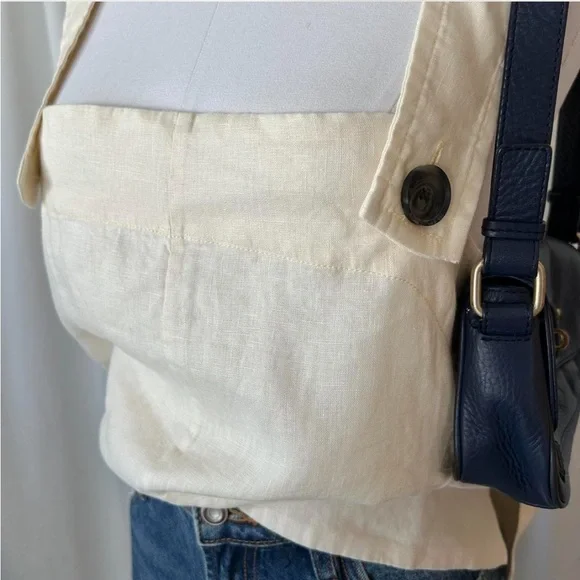 NWT Everlane Apron Linen Tank size 8. - Picture 5 of 8